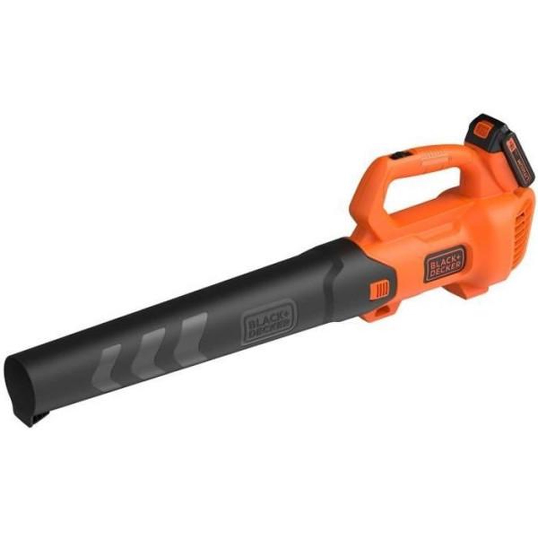 Black et Decker Souffleur axial sans fil BLACK+DECKER BCBL200L-QW - 18V - 2Ah - Débit d'air de 580m3/h + 1 batterie 18V - 2Ah + 1 chargeur 2Ah