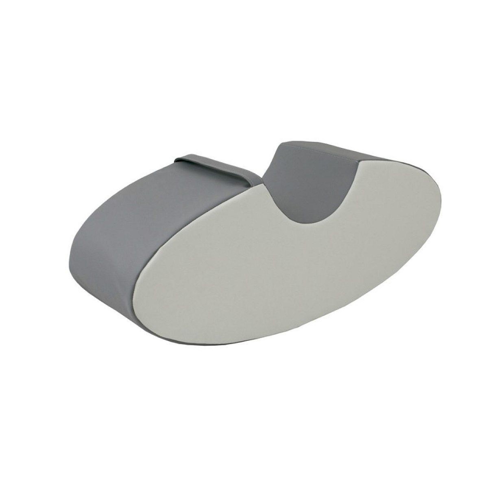 VELINDA Coussin rocker - couleur blanc gris