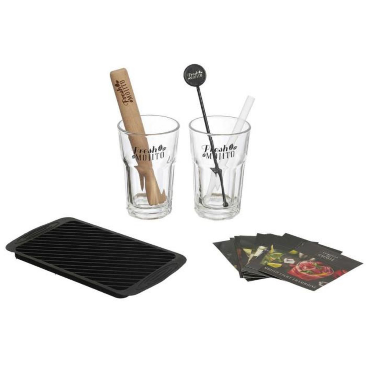 Paris Prix Coffret Mojito Avec Recette  Fresh  40cm Multicolore
