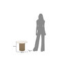 Voir la diapositive 4 : Paris Prix Table Basse  Frankfurt  39cm Beige Foncé & Blanc