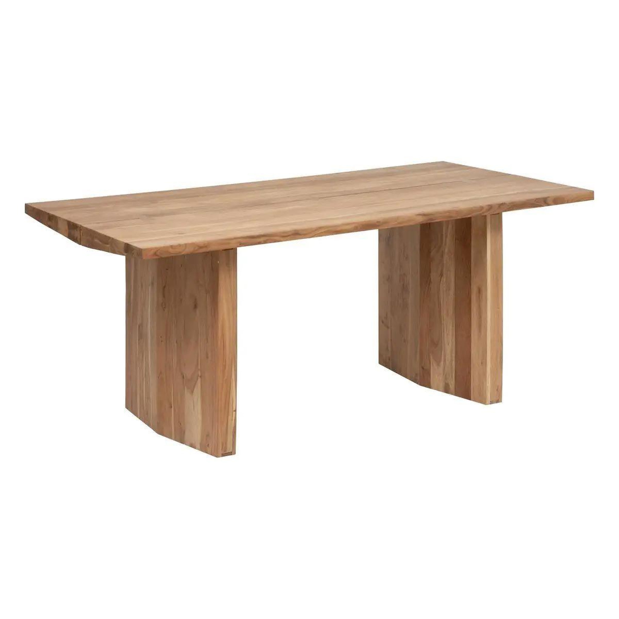Voir la diapositive 1 : ATMOSPHERA Table de repas en bois  oscar  180cm beige