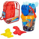 Hot Wheels Set de jouets de plage Hot Wheels Ø 18 cm polypropylène (12 unités)