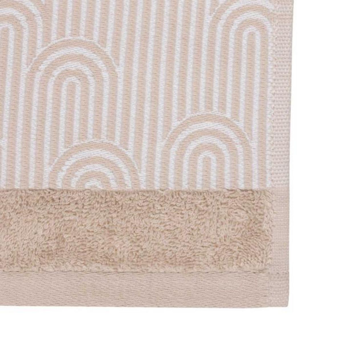 ATMOSPHERA Ensemble de Bain 3 Pièces  Arki  140cm Beige Lin