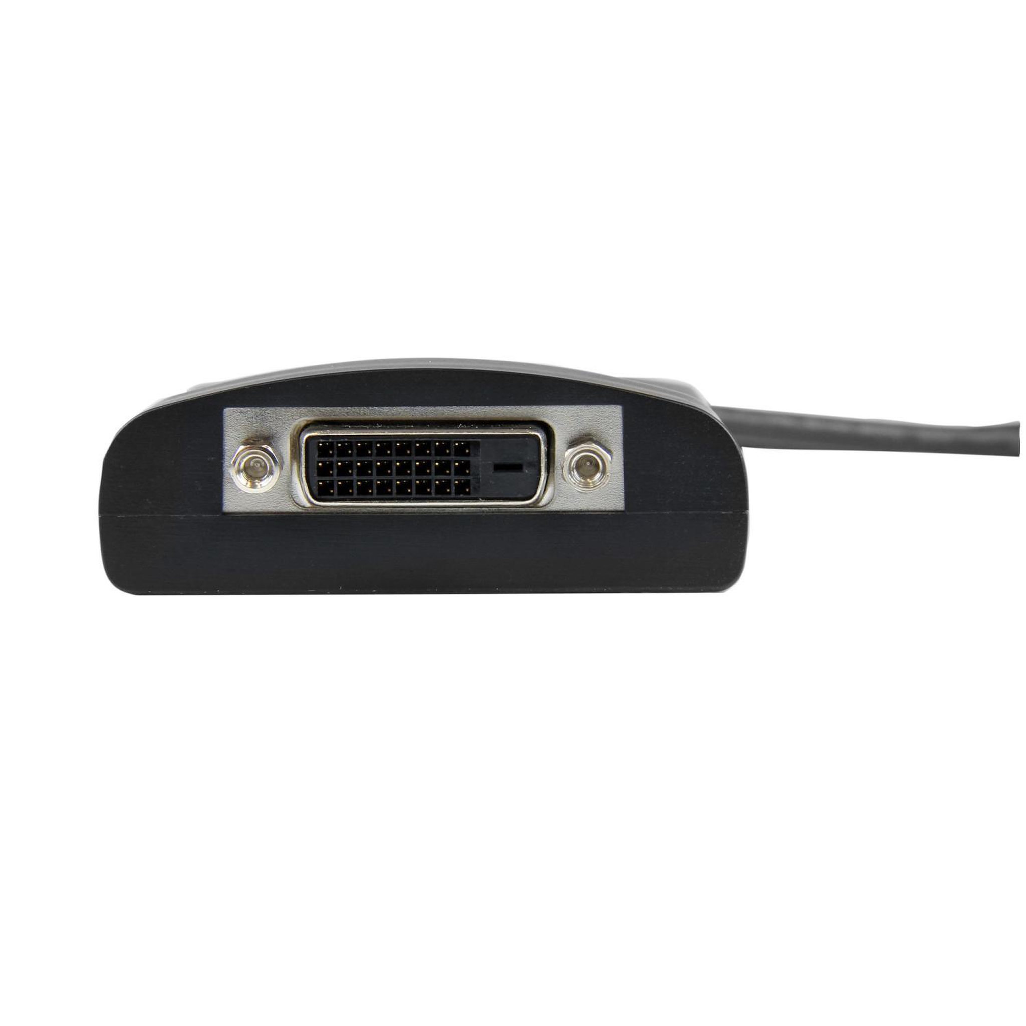 Voir la diapositive 3 : StarTech.com Adaptateur DisplayPort vers DVI StarTech.com DP2DVID2 - Adaptateur DVI-D actif USB alimenté - Résolution 2560x1600