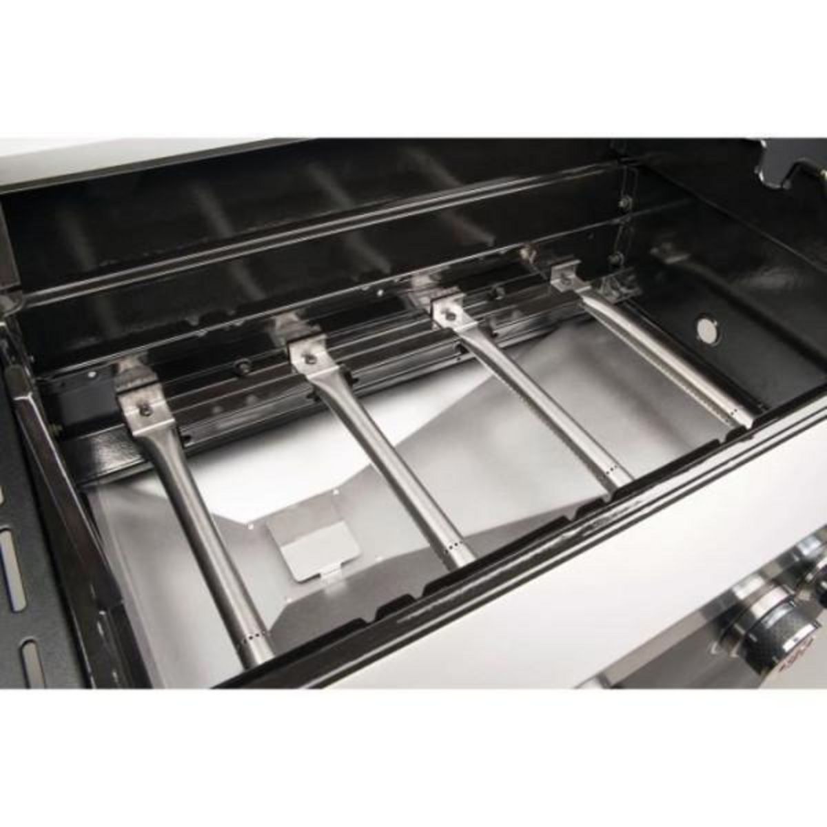 AAAAA Landmann Rexon Cook 4.1 Inox barbecue gaz 4 feux