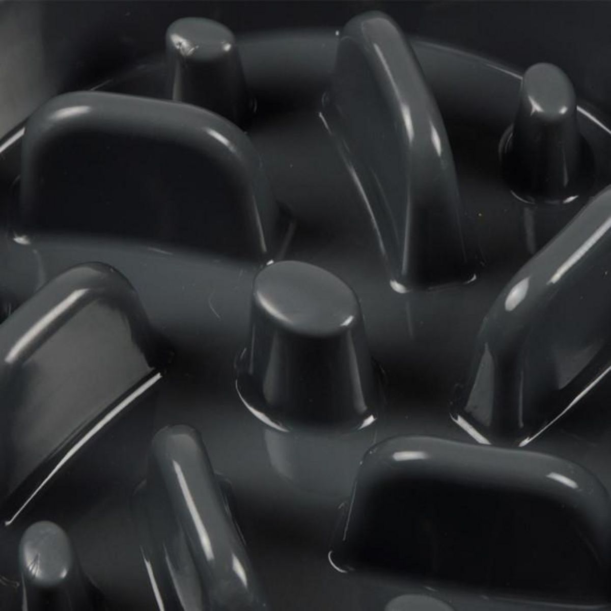 Paris Prix Gamelle pour Chien & Chat  Anti-Glouton  19cm Anthracite