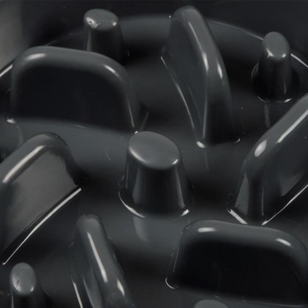 Paris Prix Gamelle pour Chien & Chat  Anti-Glouton  19cm Anthracite