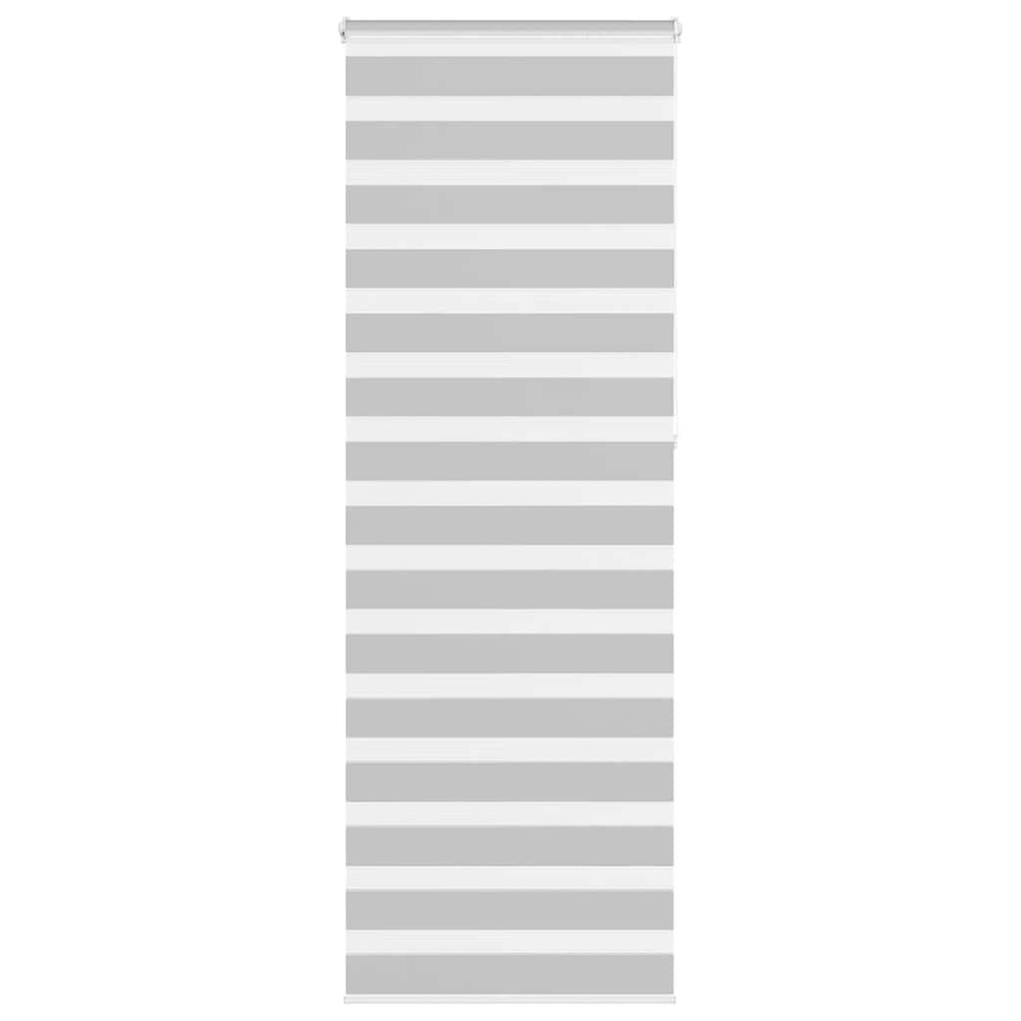 VIDAXL Store zebre gris clair largeur du tissu 80,9 cm polyester