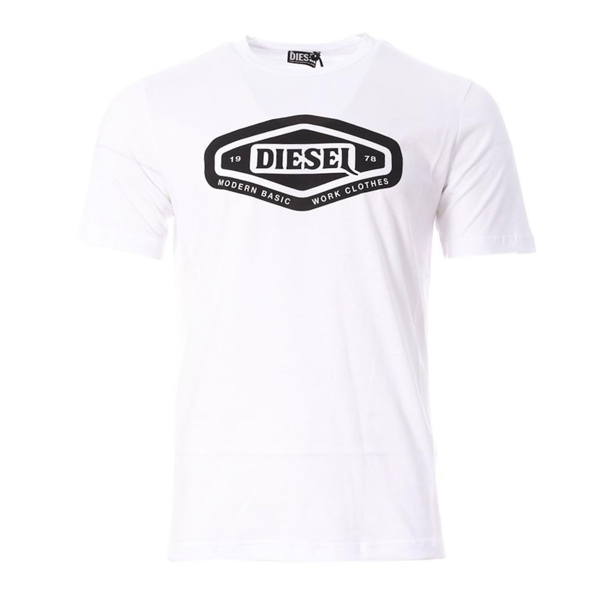 DIESEL T-Shirt Blanc Homme Diesel RPHAX