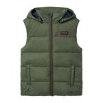 NAME IT Doudoune sans manche Kaki Garçon Name it Vest. Coloris disponibles : Vert