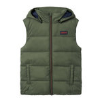 NAME IT Doudoune sans manche Kaki Garçon Name it Vest. Coloris disponibles : Vert