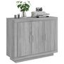 Voir la diapositive 4 : VIDAXL Buffet Sonoma gris 92x35x75 cm Bois d'ingenierie