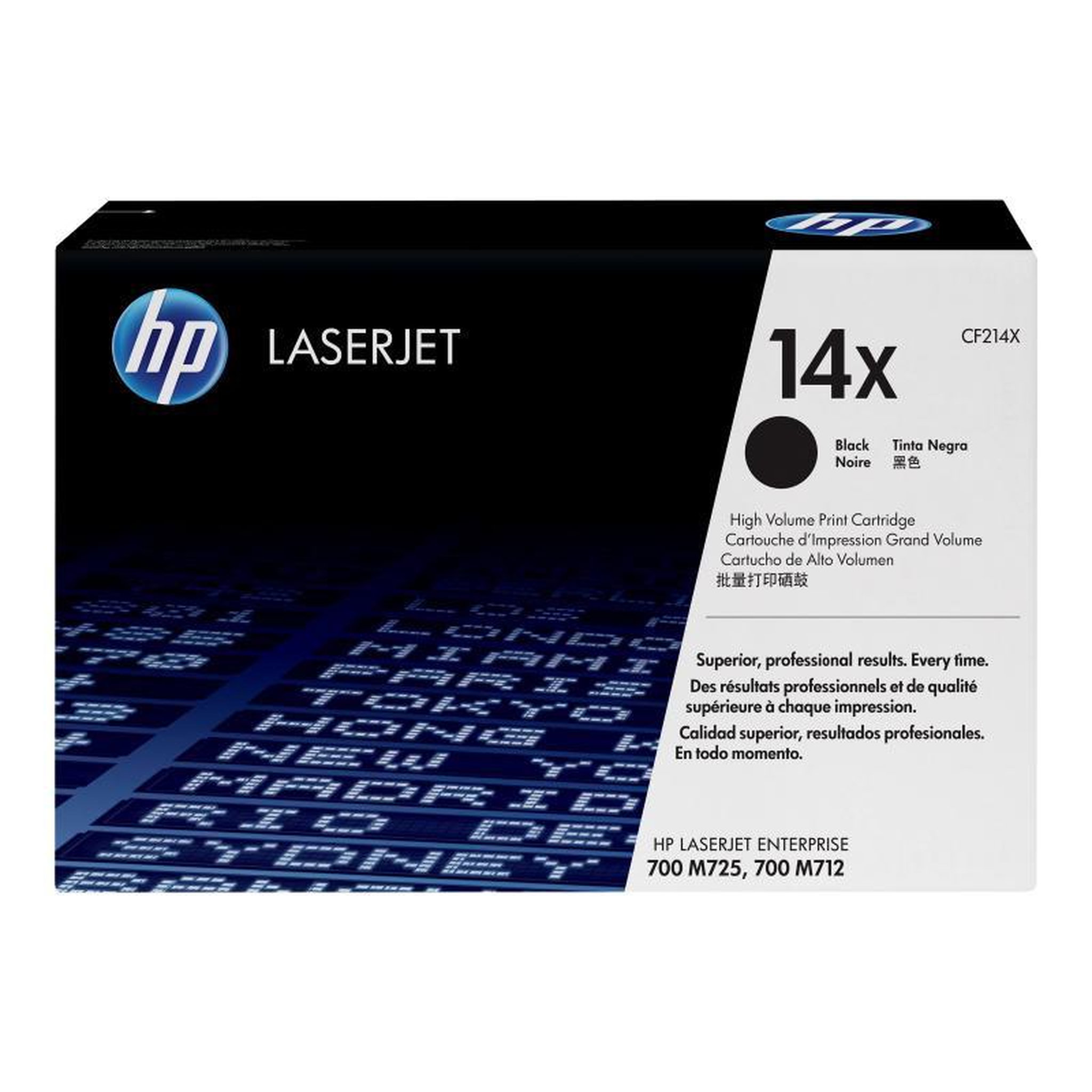 Voir la diapositive 2 : HP HP Cartridge No 14X HP14X HP 14X Black Schwarz (CF214X)