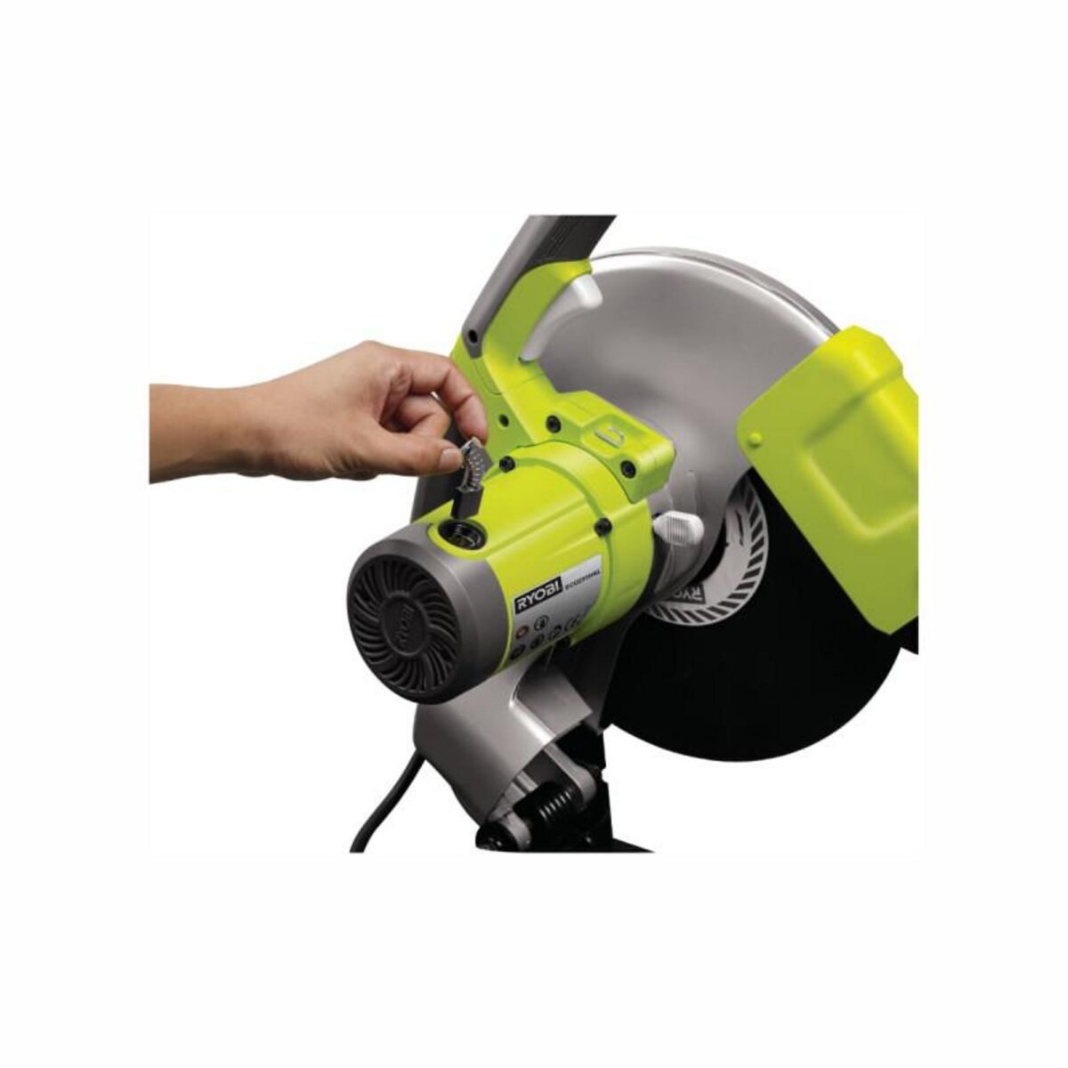 Ryobi Tronçonneuse à métaux électrique RYOBI 2300W 355mm ECO2335HG