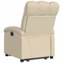 Voir la diapositive 5 : VIDAXL Fauteuil inclinable electrique creme tissu