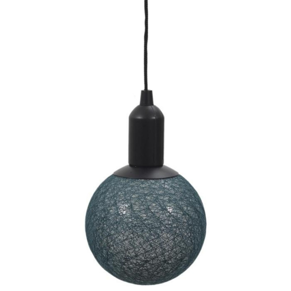 Paris Prix Lampe Suspension à Led  Boule  24cm Bleu
