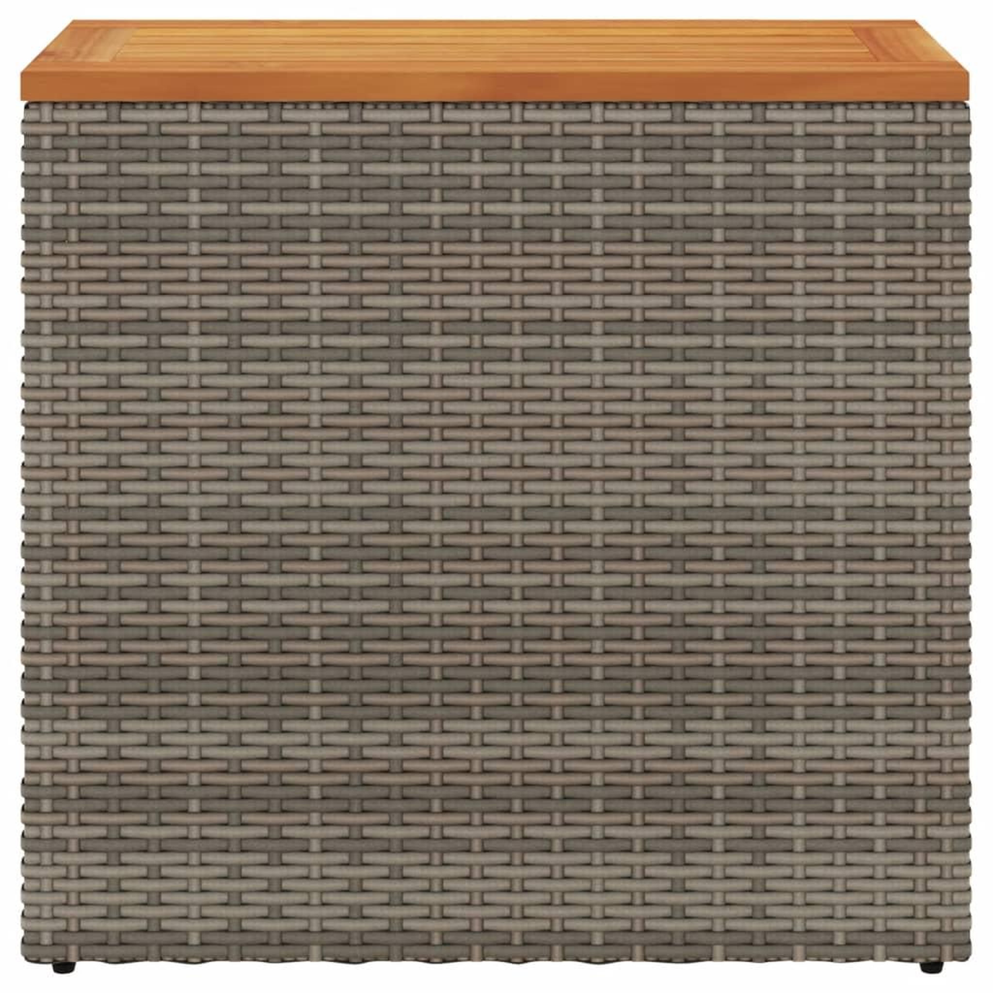 Voir la diapositive 5 : VIDAXL Table d'appoint de jardin dessus en bois gris 58x27,5x55 cm