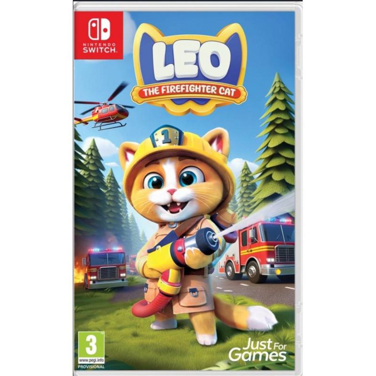 Just for games Leo The Firefighter Cat Nintendo Switch