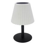 Lumisky Lampe de table solaire 2 en 1 LADY MINI Blanc Acier H62cm