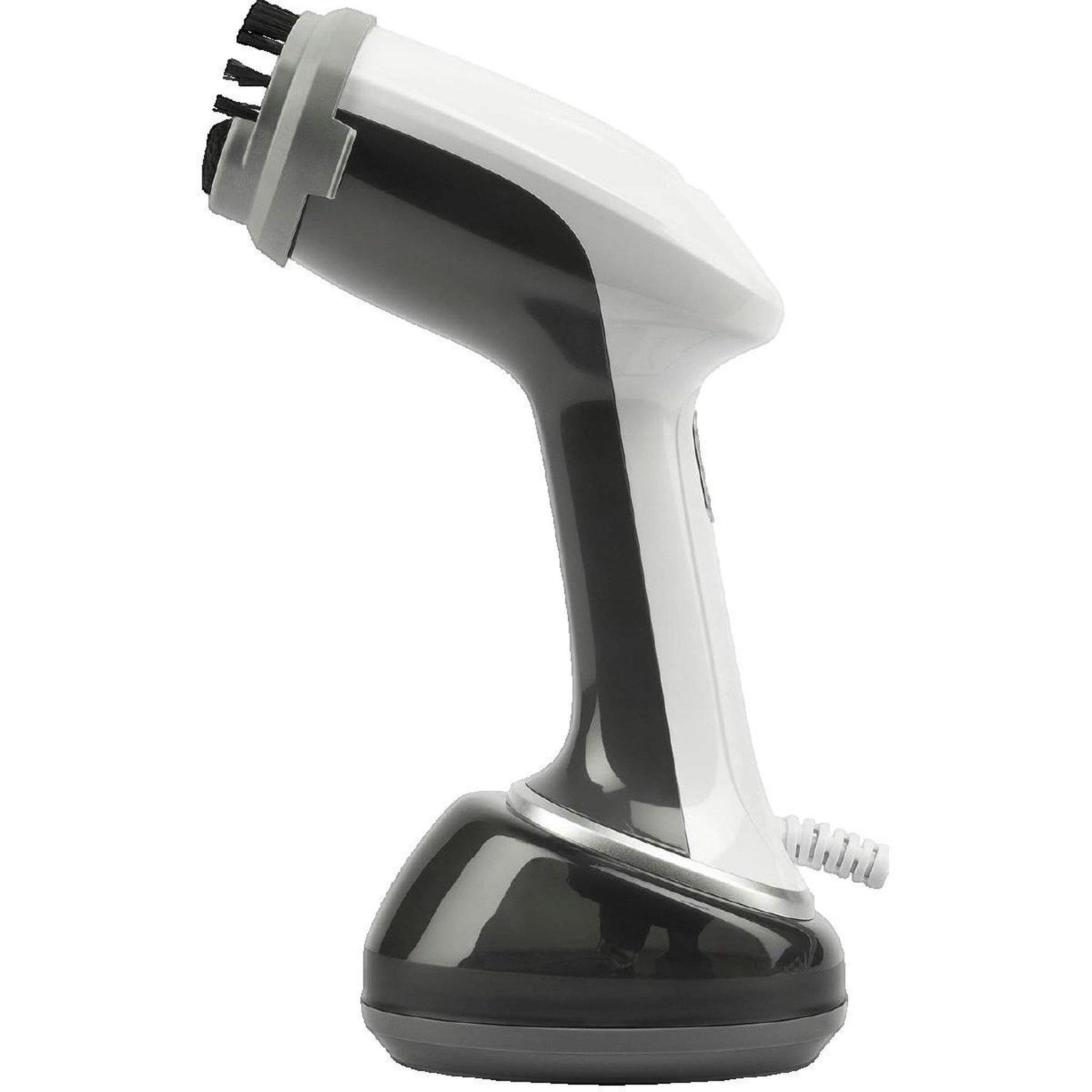 Voir la diapositive 2 : GIRMI Défroisseur vapeur vertical Girmi ST92 blanc et noir