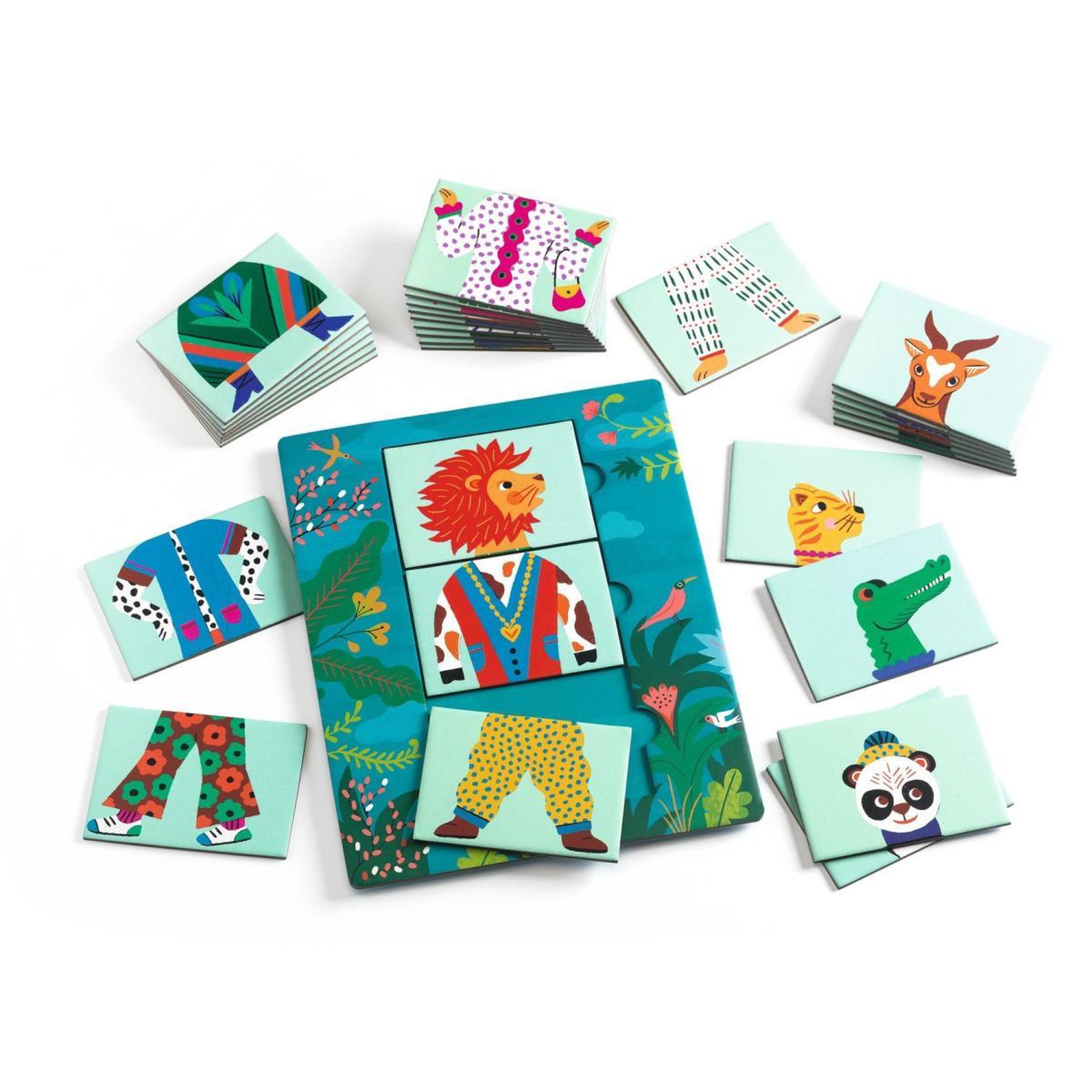 Djeco EDULUDO - Mix  and  Match Modanimo