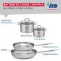 Voir la diapositive 2 : ELO Set de 2 Poêles de cuisson 24 et 28 cm et 2 faitouts 12 et 14 cm Elo Profi Citrin