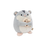 NICI Peluche hamster Shai avec biscuit