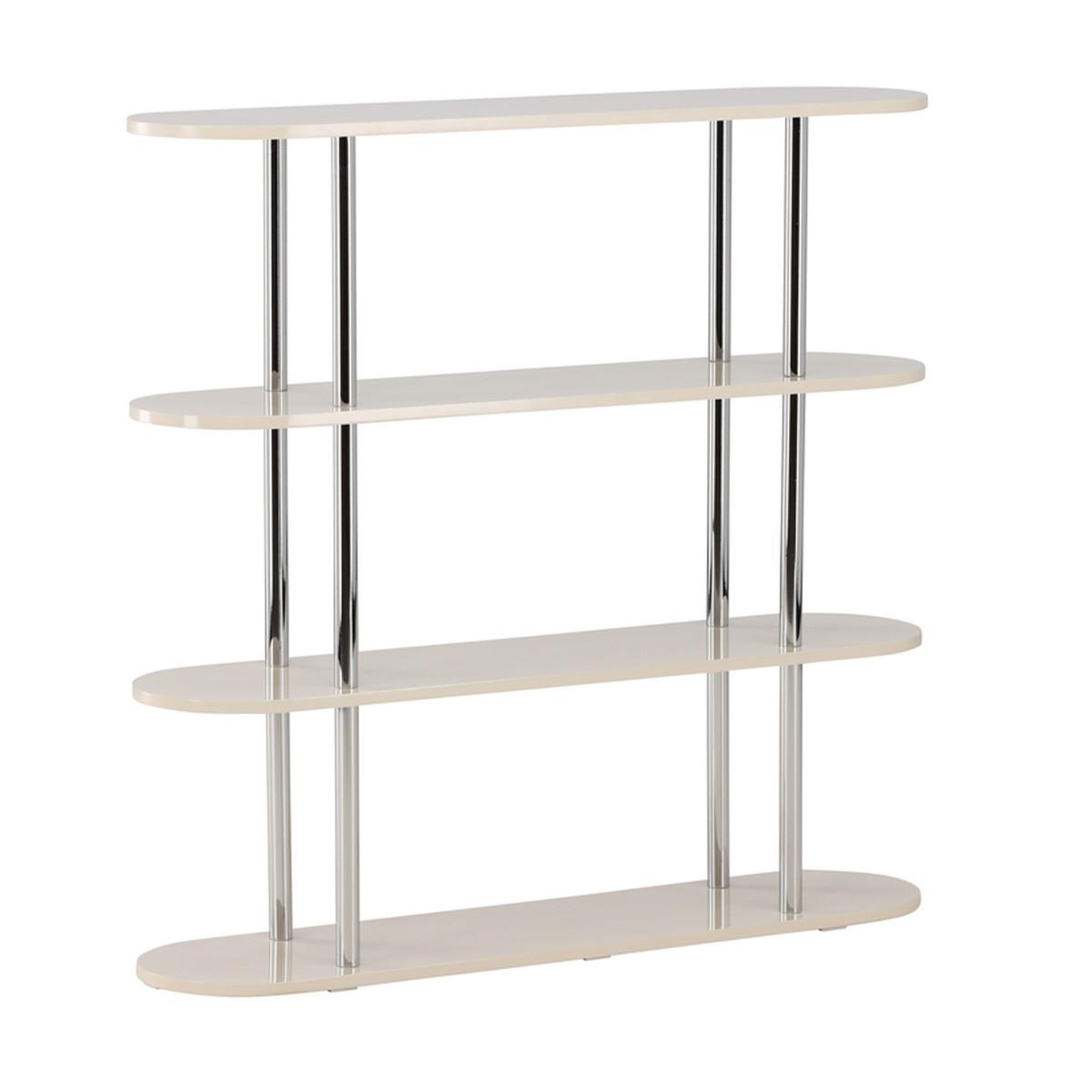 Paris Prix Étagère design 4 niveaux  zino  120cm blanc