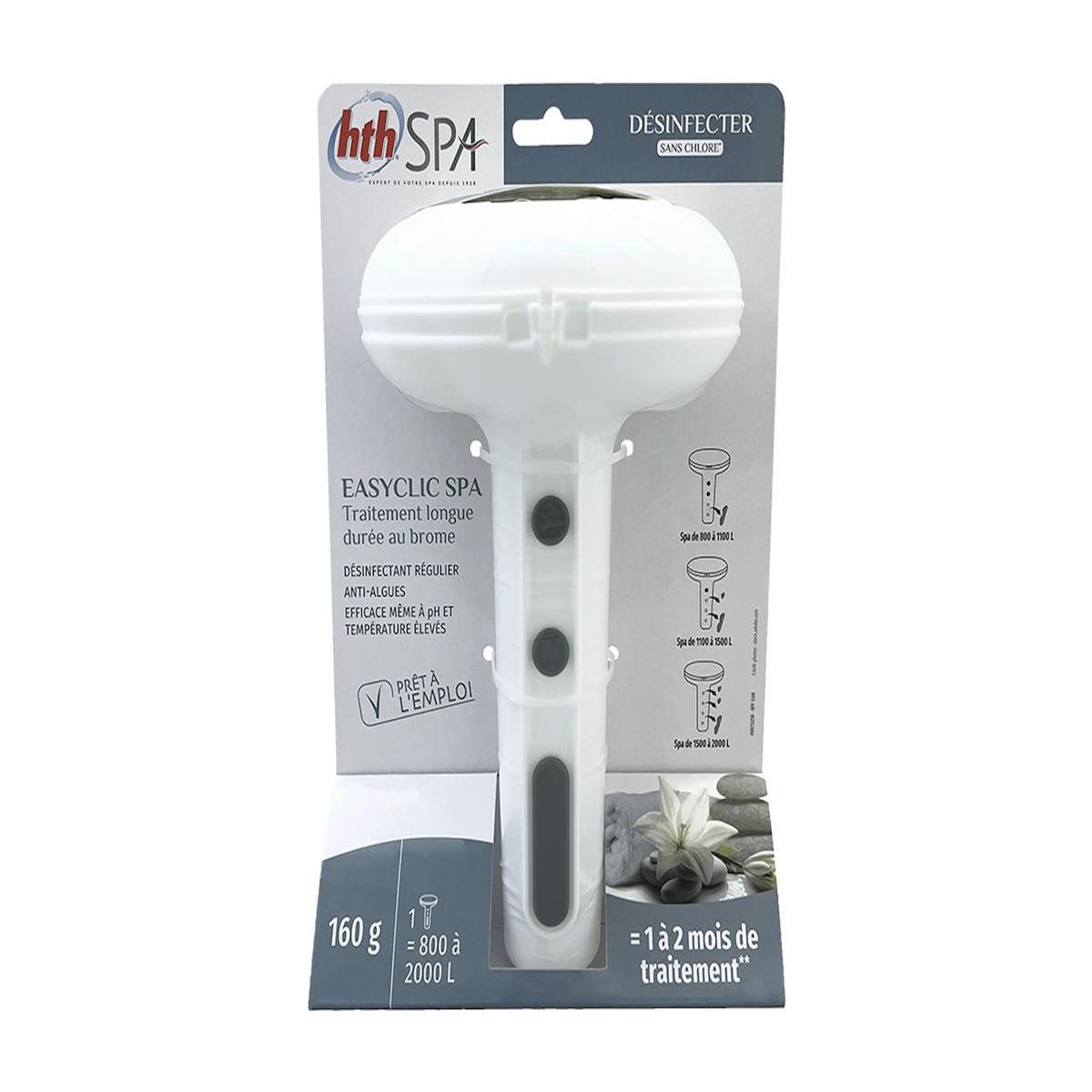 HTH Brome pour spa en diffuseur flottant EasyClic - HTH