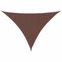 Voir la diapositive 2 : VIDAXL Voile de parasol Tissu Oxford triangulaire 5x7x7 m Marron