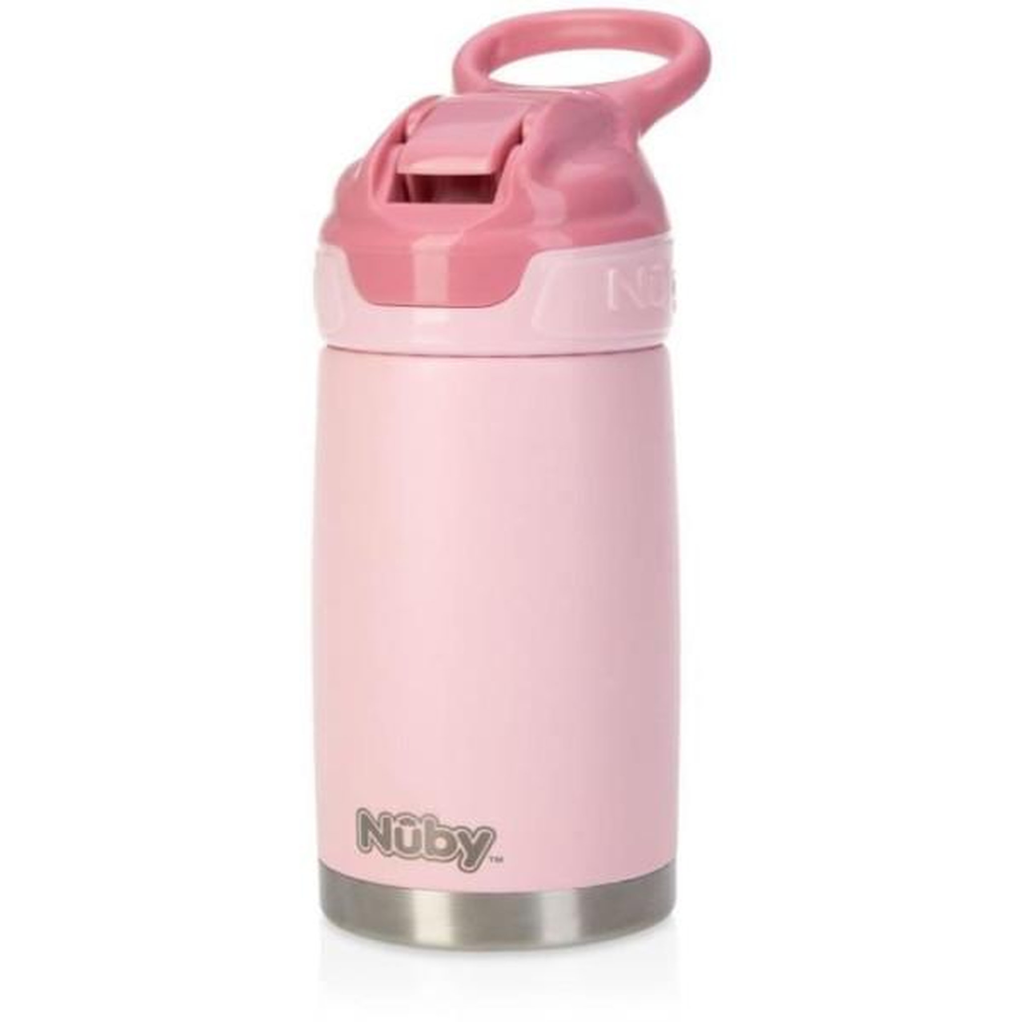 NUBY Gourde isotherme - NUBY - 300 ml - Acier inocydable - Rose