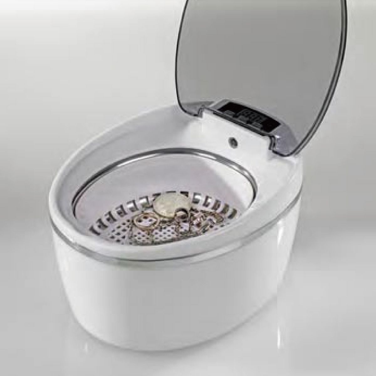 ELECTRIS Pack nettoyeur à ultrasons 600 ml + 1 solution de nettoyage 500 ml