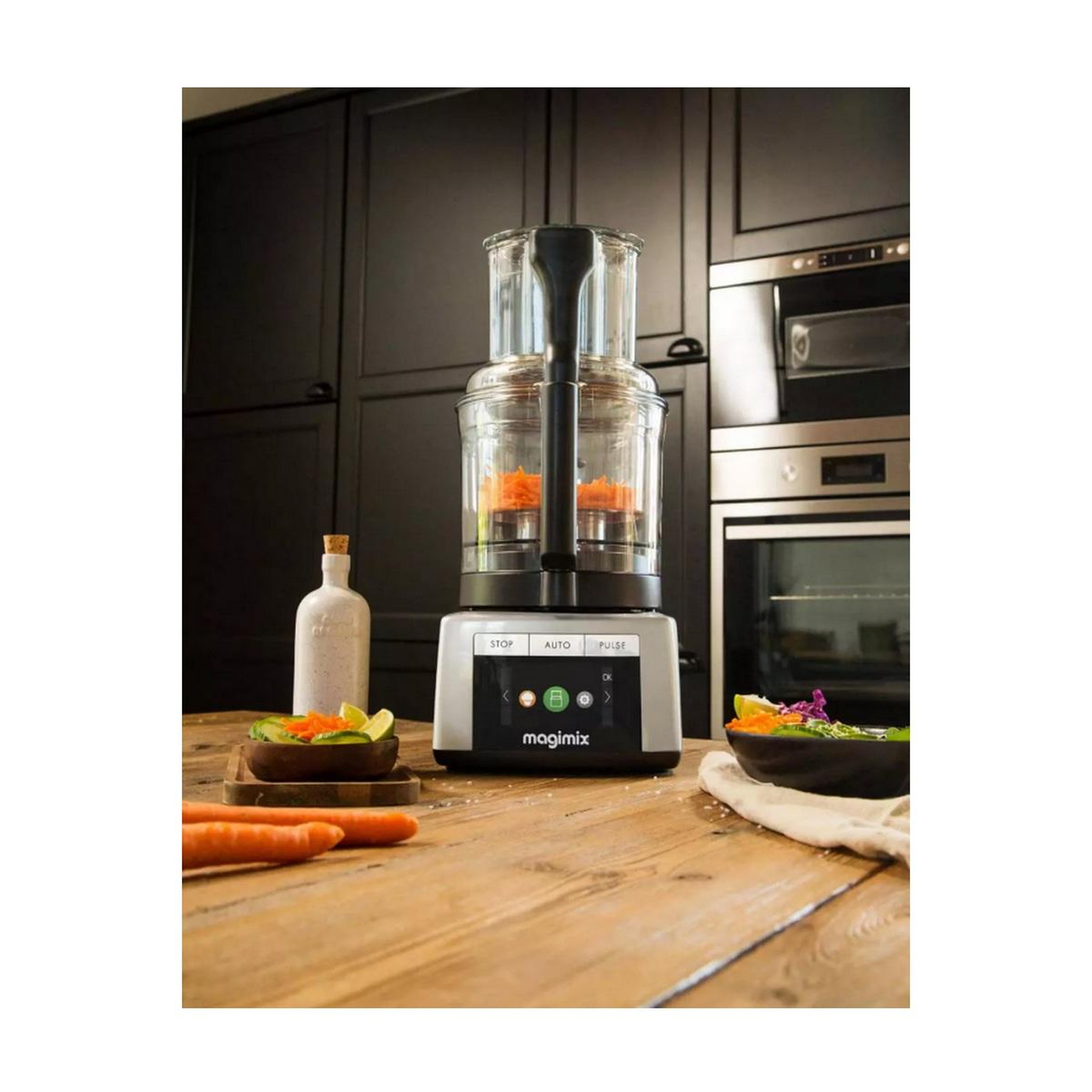 Voir la diapositive 3 : MAGIMIX Robot cuiseur multifonctions 3.8l + 3.6l 1800w inox - 18914