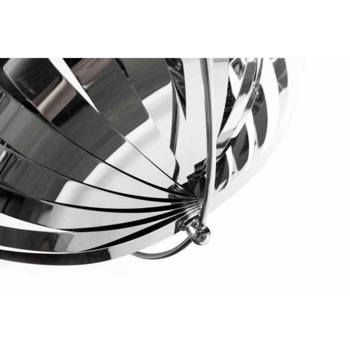 Paris Prix Lampe Suspension  Sphère  40cm Chrome