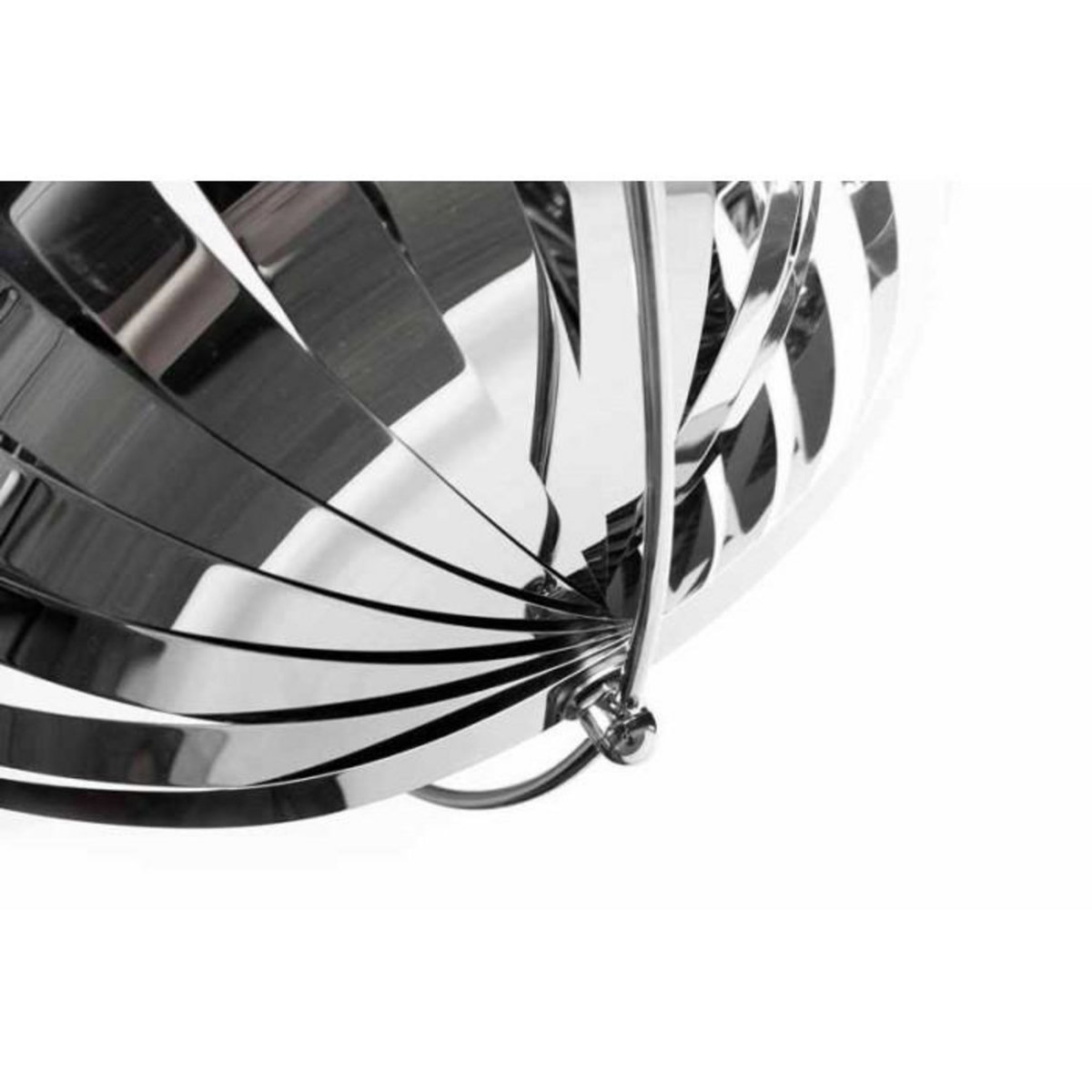 Paris Prix Lampe Suspension  Sphère  40cm Chrome