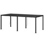 Voir la diapositive 4 : OUTSUNNY Pergola lames orientables 2 zones grande taille dim. 5,95 x 3 x 2,25 m alu. acier époxy anthracite
