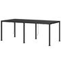 Voir la diapositive 4 : OUTSUNNY Pergola lames orientables 2 zones grande taille dim. 5,95 x 3 x 2,25 m alu. acier époxy anthracite
