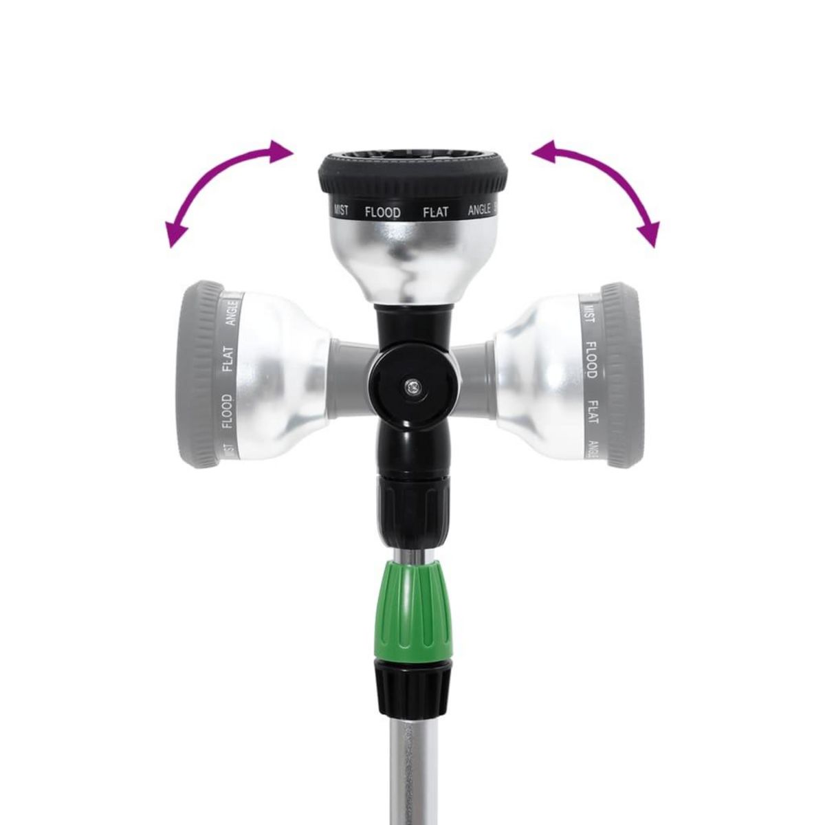 VIDAXL Lance de pulverisation telescopique avec 10 modeles 75-110 cm