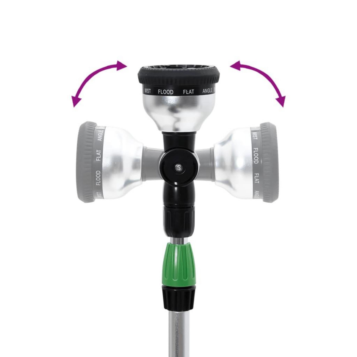 VIDAXL Lance de pulverisation telescopique avec 10 modeles 75-110 cm