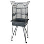 Voir la diapositive 1 : Strong Strong Cages pour perroquets Villa Andrea Gris 68 x 55 x 160 cm