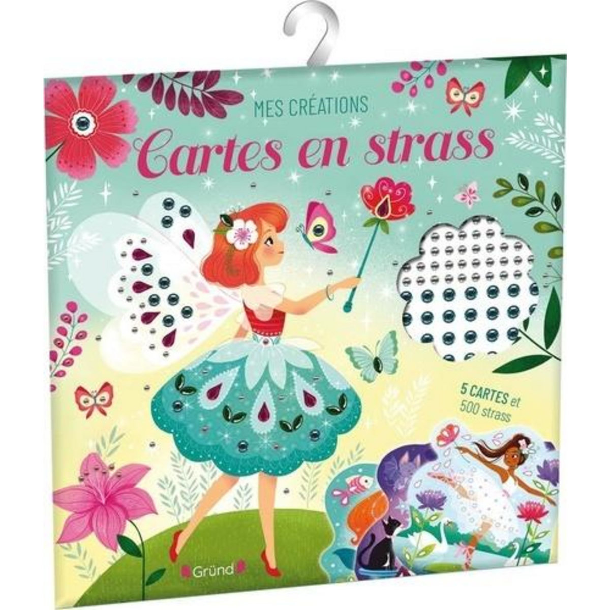 CARTES EN STRASS. AVEC 5 CARTES ET 500 STRASS, Kabuki