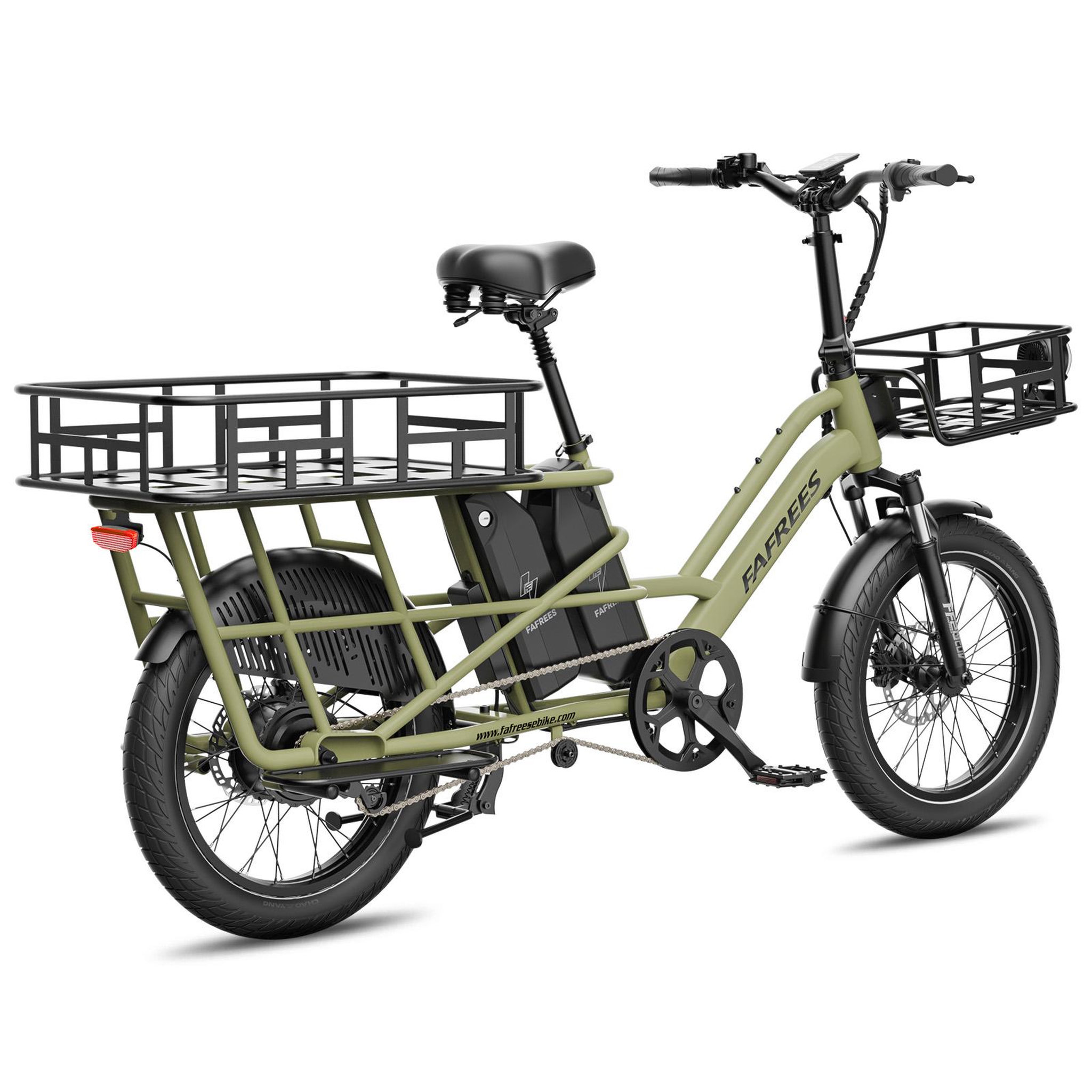 Voir la diapositive 6 : FAFREES Vélo utilitaire électrique fafrees ff20 cuv