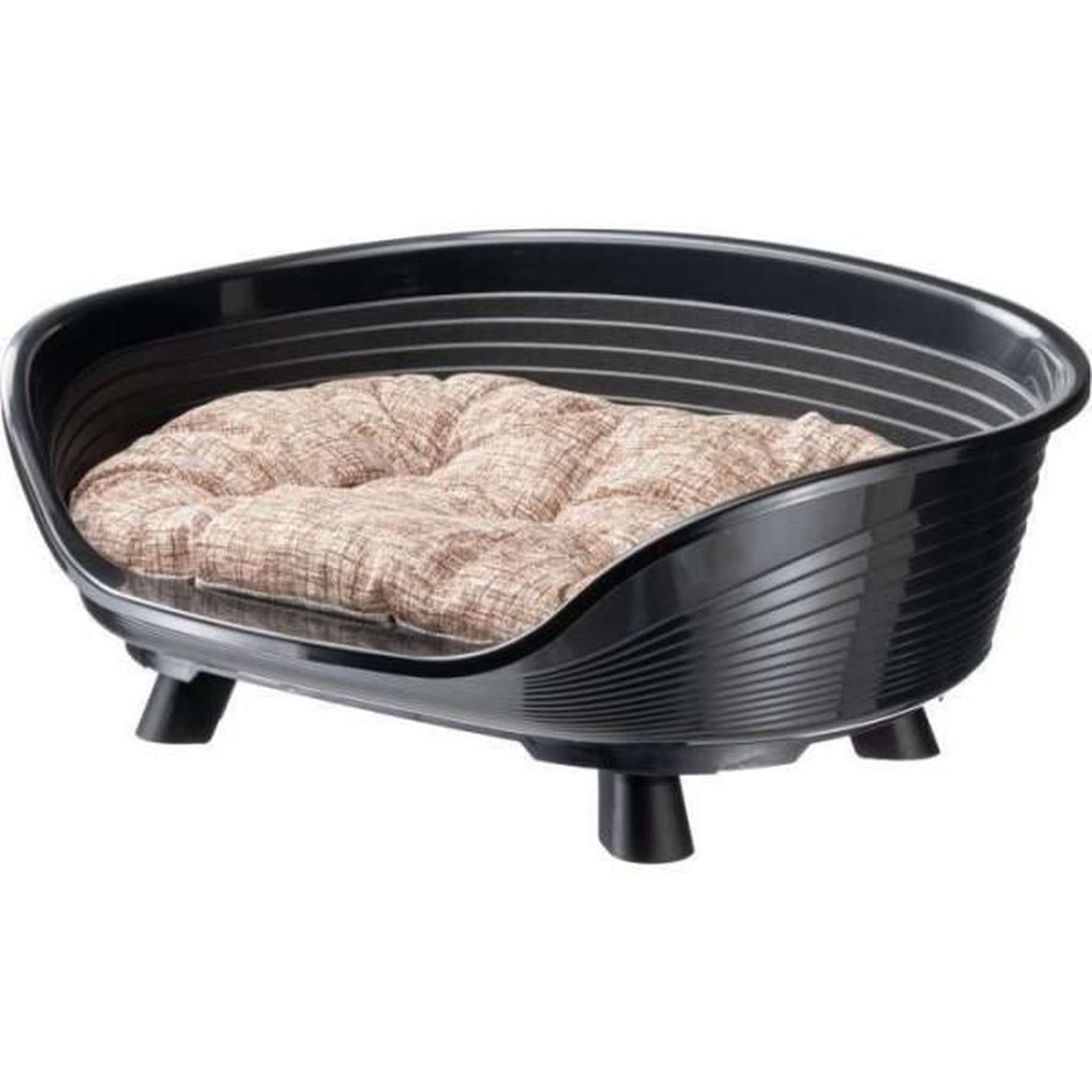 Voir la diapositive 2 : Ferplast Corbeille - FERPLAST - THRONE 6 - Avec coussin relax - Noir
