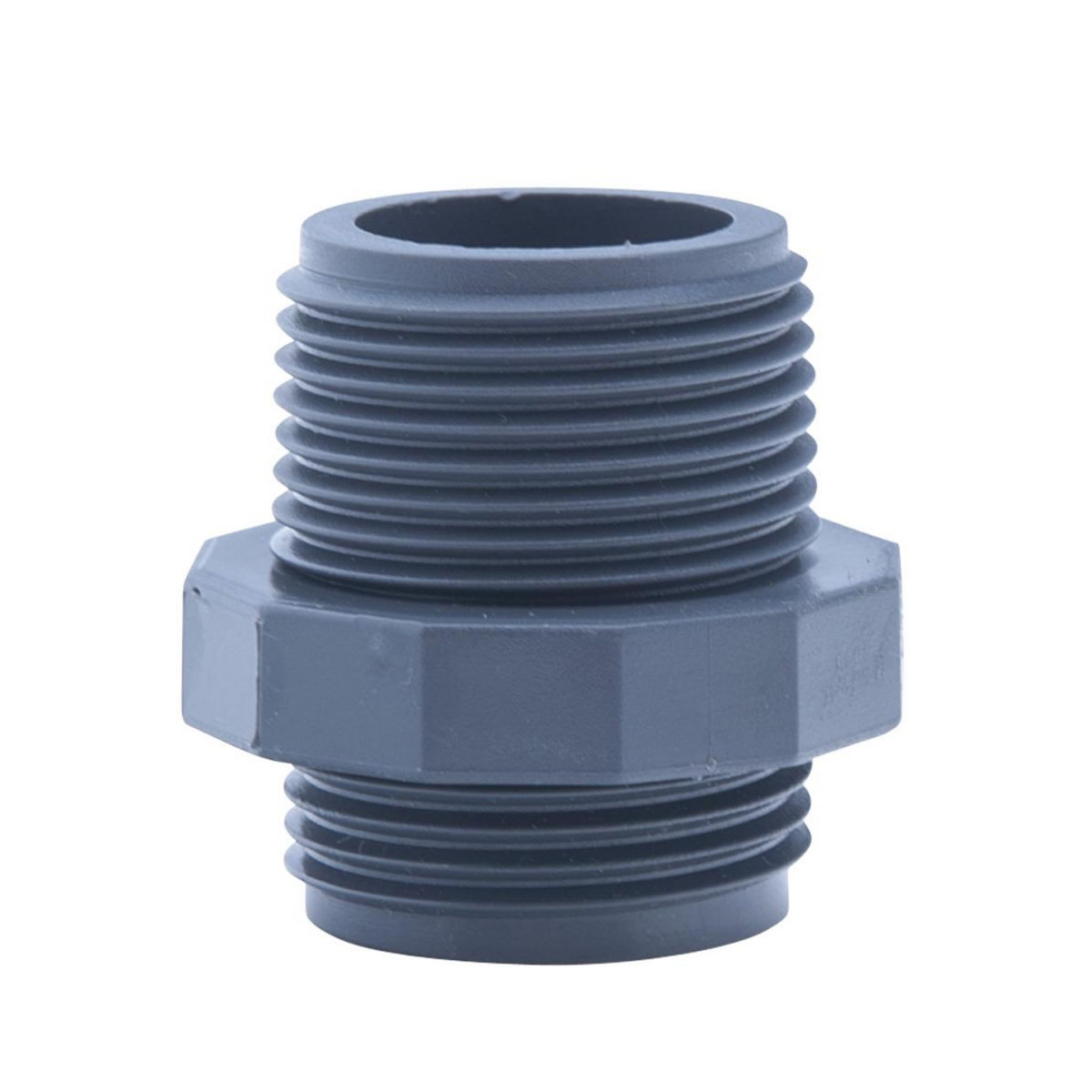 RAIN Raccord droit pvc mâle/mâle 1 pas cher - Auchan.fr