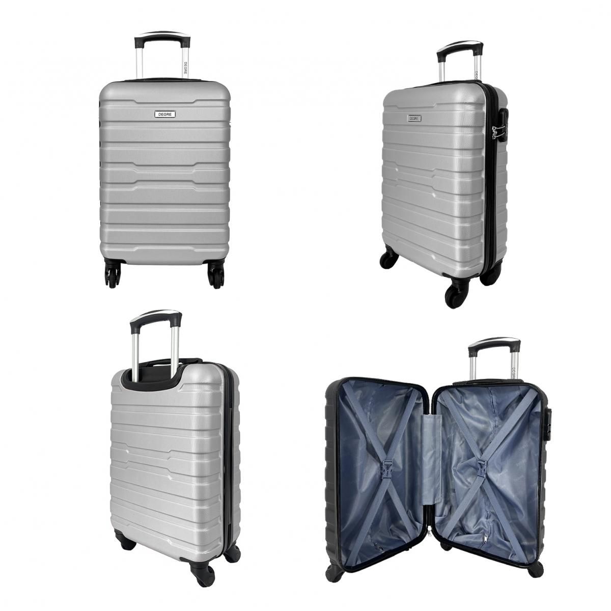 Degré Valise cabine passe-partout rigide 55cm