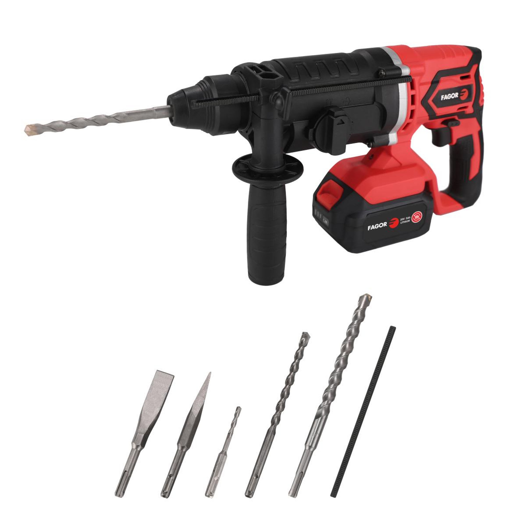 Fagor Marteau perforateur sans fil 20v - fgm10