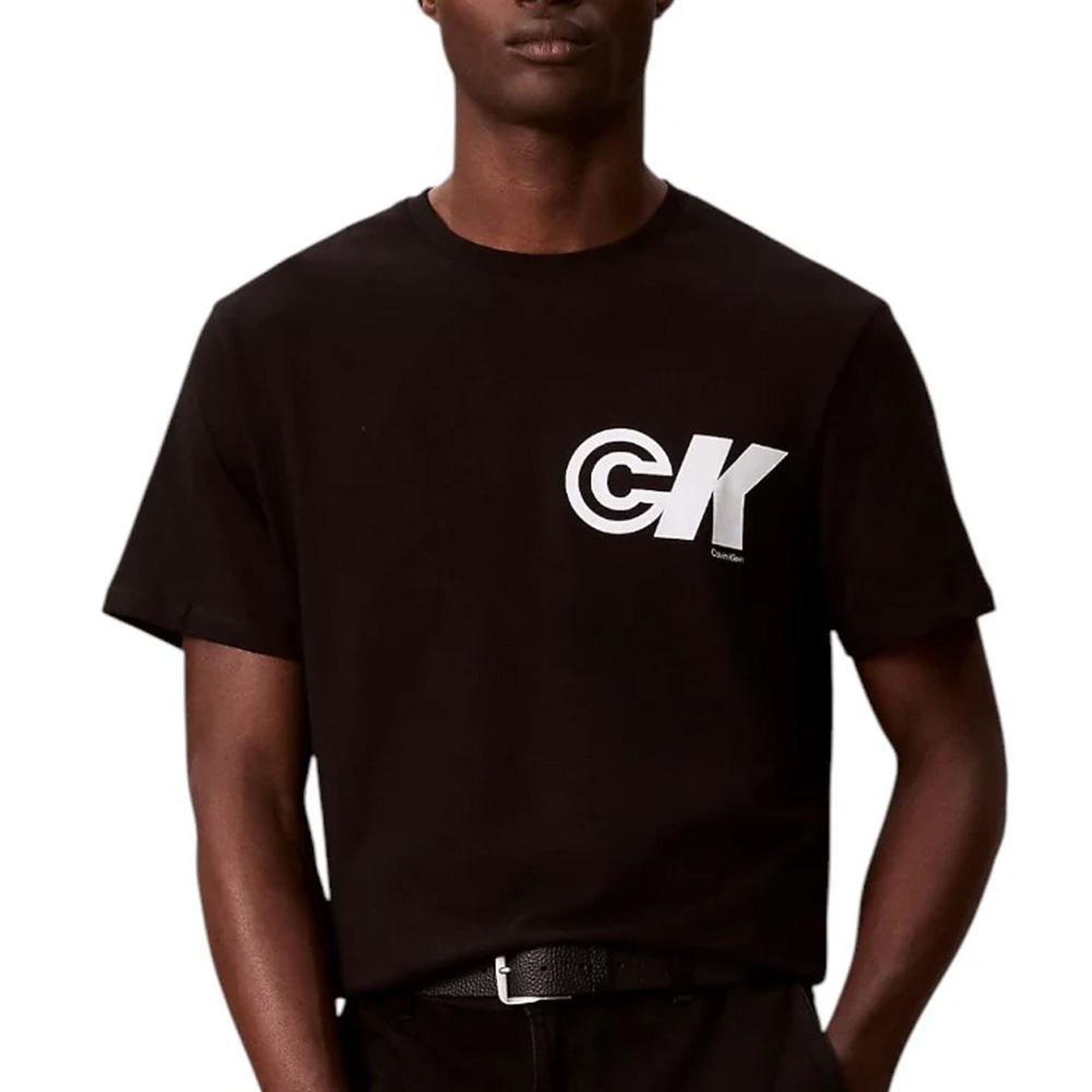 Voir la diapositive 1 : CALVIN KLEIN JEANS T-Shirt Noir Homme Calvin Klein Jeans 20s Ck Sport