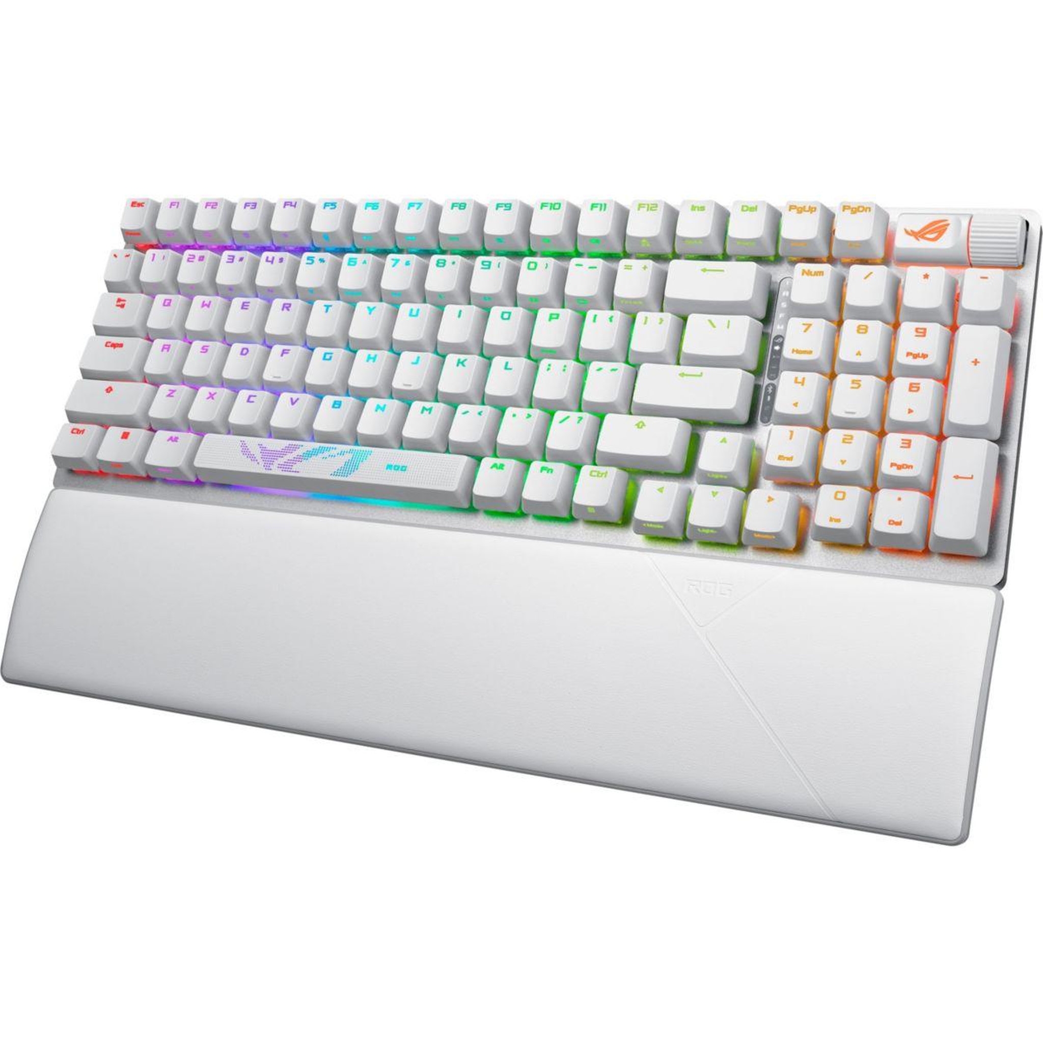 Voir la diapositive 2 : ASUS Clavier gamer sans fil rog strix scope ii 96 wireless blanc