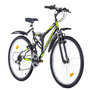 Voir la diapositive 1 : BACHINI Vélo VTT 26'' - Vélo Tout Suspendu - 18 Vitesses - Transmission Shimano - Freins V-Brake - Jantes Alu