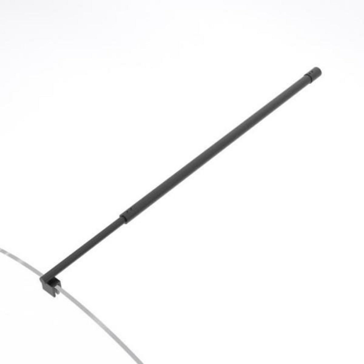 MARKET24 Paroi fixe - HOME GENERATION - Romane noir - 120 x 200 cm